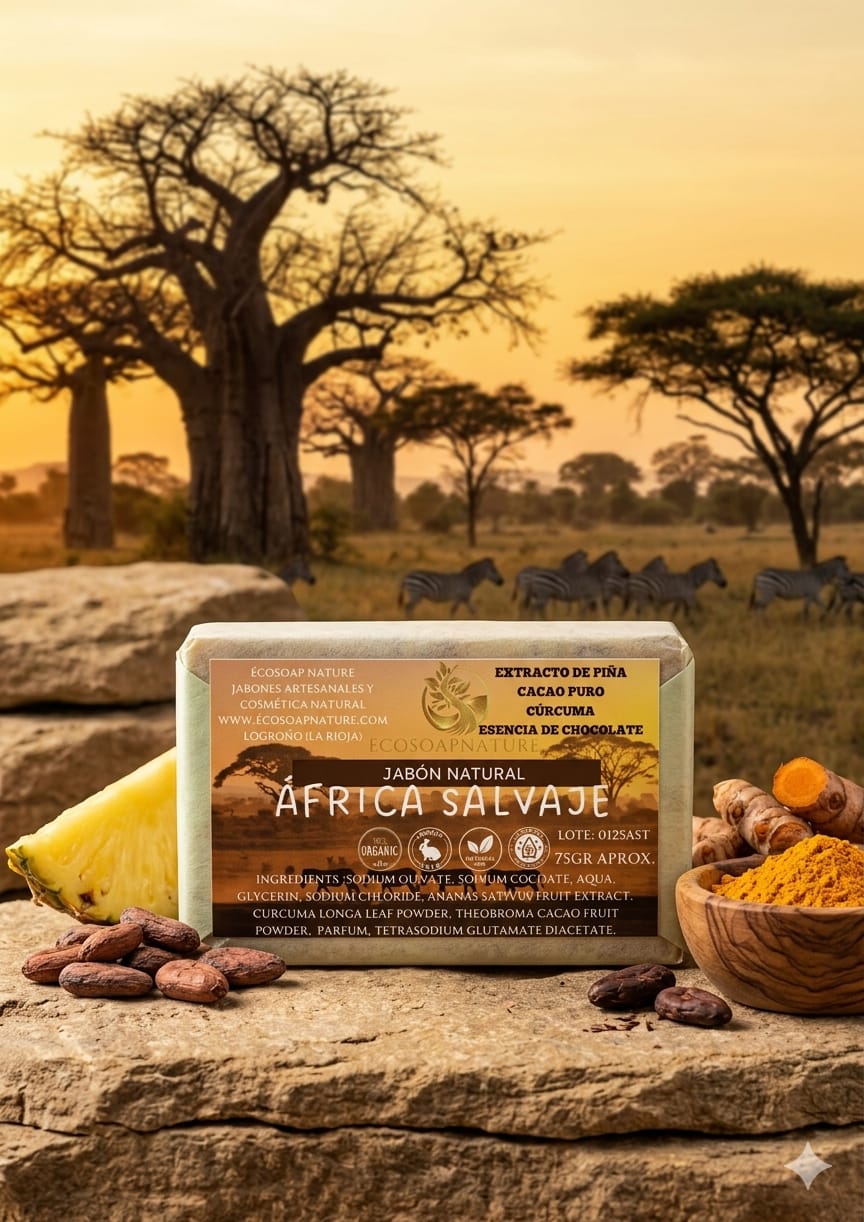 Jabón Natural África Salvaje