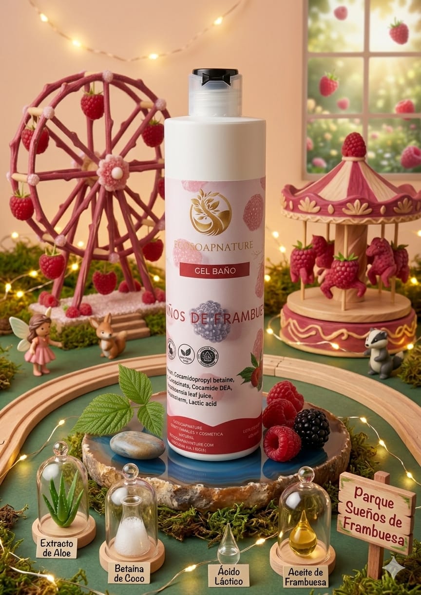 🍇 Gel de Baño Sueños de Frambuesa | ¡FÓRMULA PREMIUM! ✨