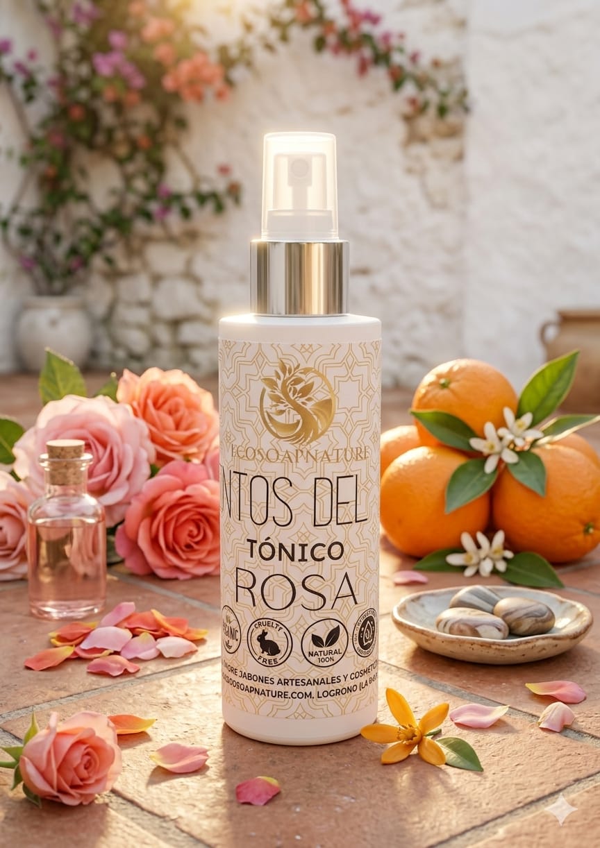 Tónico de Rosa: El rocío de frescura para tu rostro