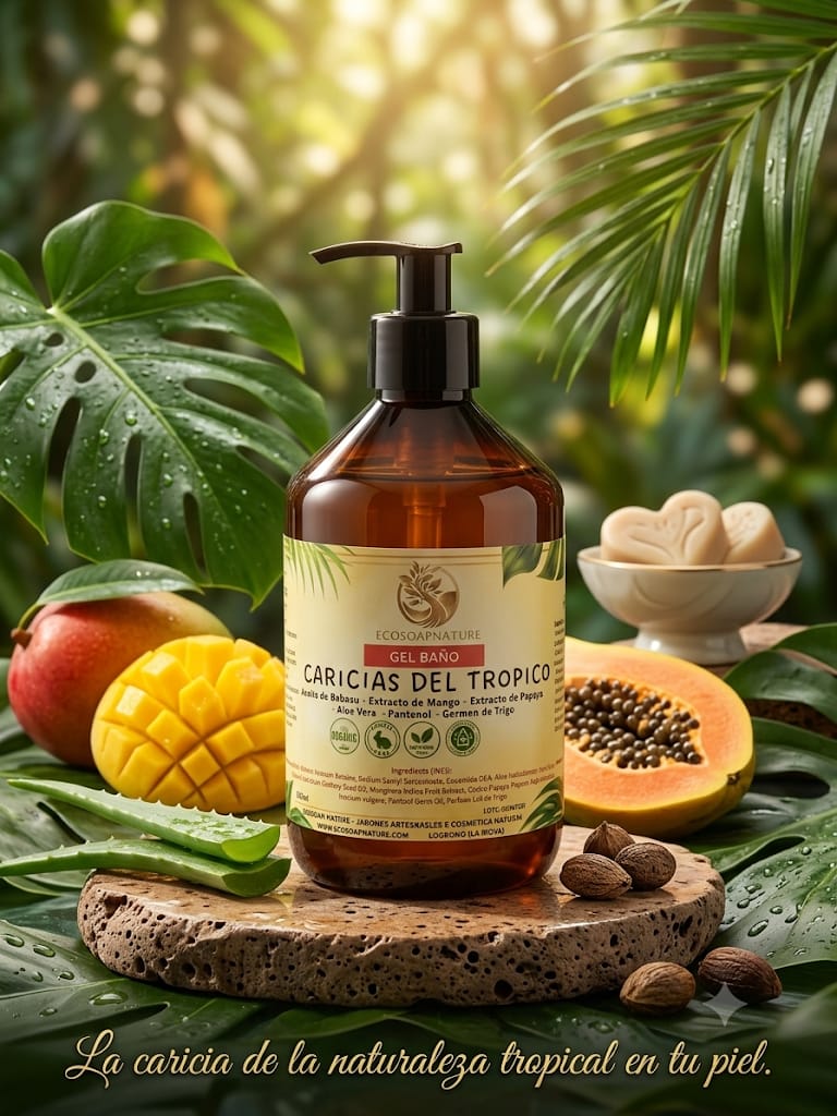 Gel de Baño Caricias del Trópico (500ml)