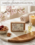 Jabón Sólido Sakura y Jazmín Collection Botanica Olfativa