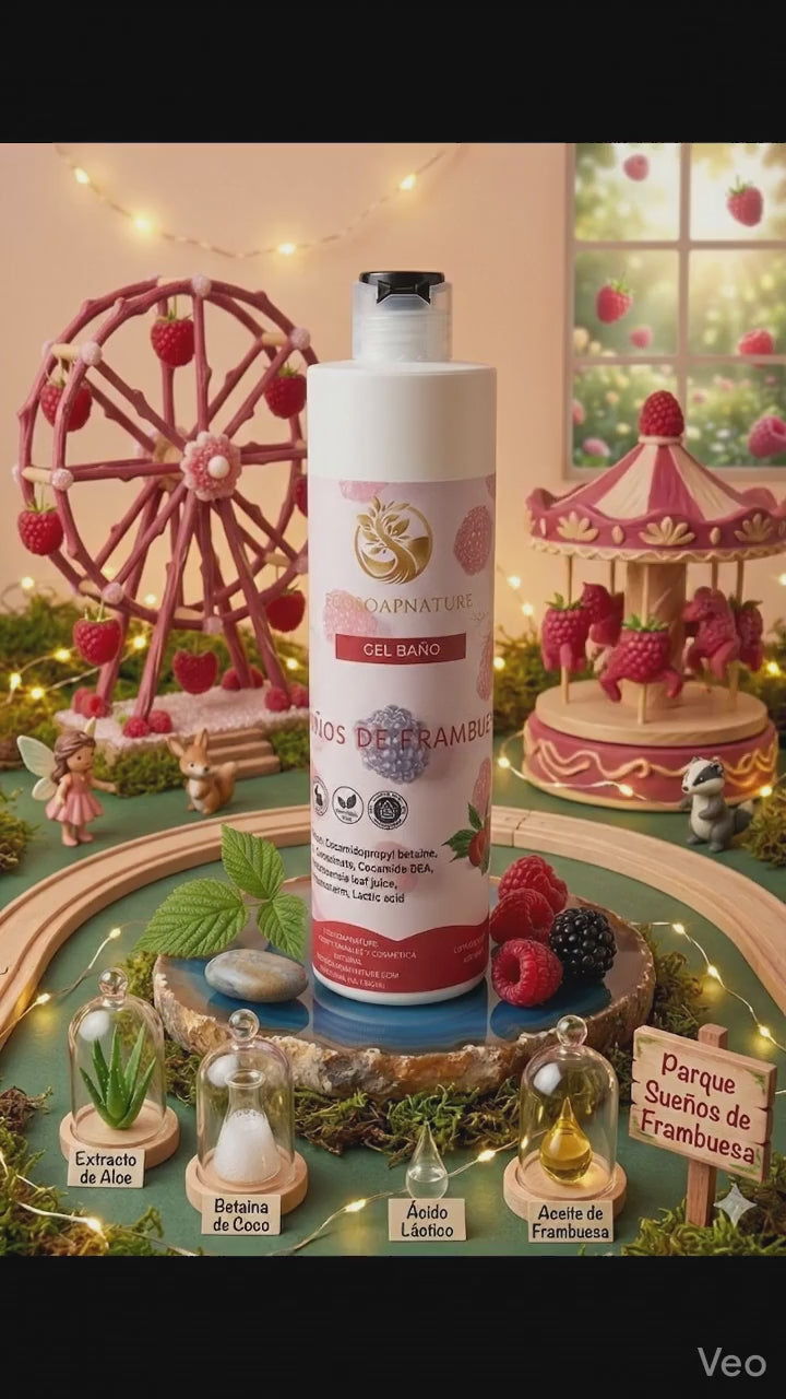 🍇 Gel de Baño Sueños de Frambuesa | ¡FÓRMULA PREMIUM! ✨